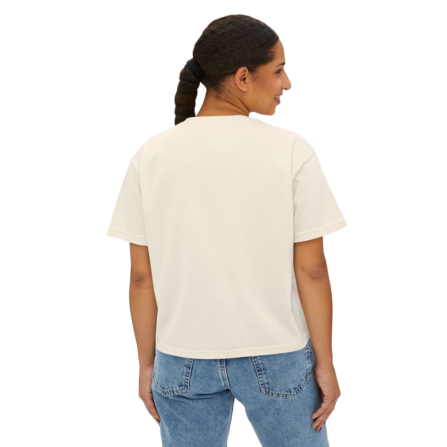 Plant Lover Boxy Tee — Vintage Indoor Succulent & Houseplant Graphic