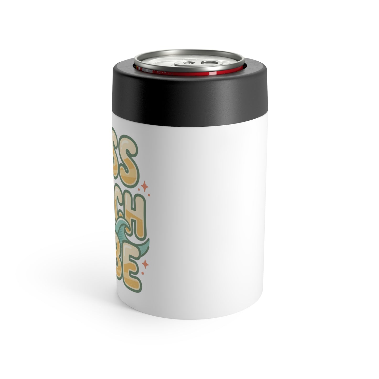 Boss Beach Babe Can Holder – Insulated Beach Vibes Beverage Cooler