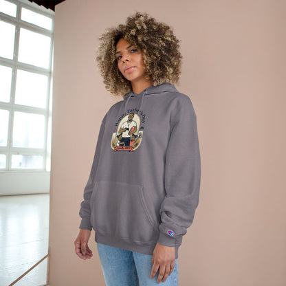 Father’s Day Champion Hoodie — “Happy Father’s Day” Retro Dad Graphic