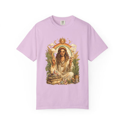 Spiritual Jesus Retro Graphic T-Shirt
