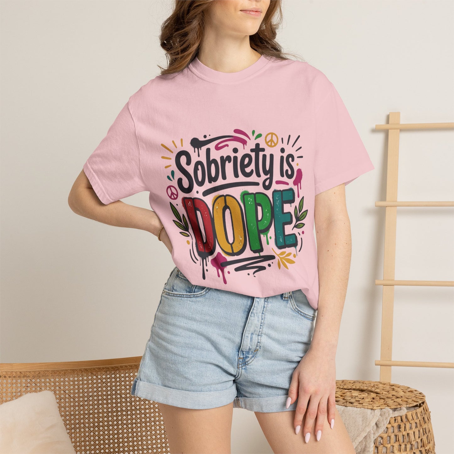 Sobriety Is Dope T-Shirt — Recovery Pride Graphic Tee