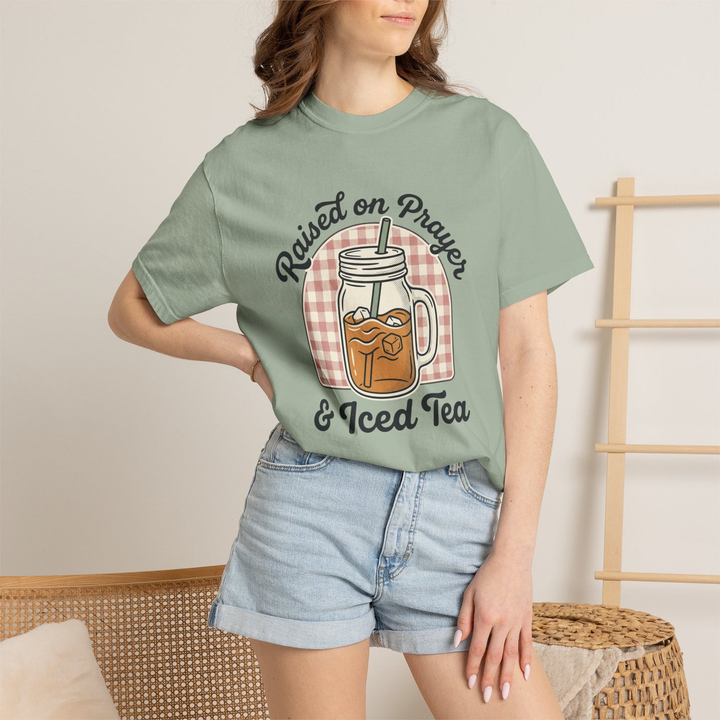 Raised on Prayer & Iced Tea T-Shirt