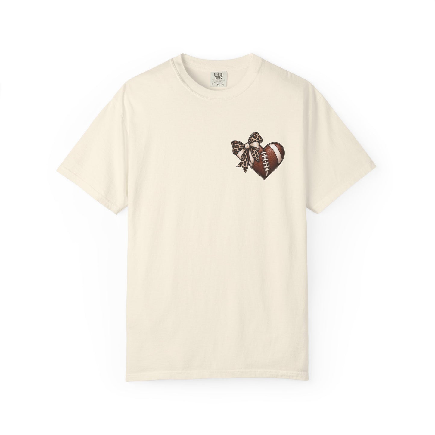 Game Day Leopard Heart T-Shirt