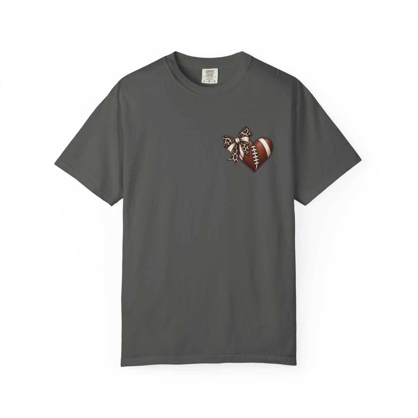 Game Day Leopard Heart T-Shirt