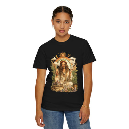 Spiritual Jesus Retro Graphic T-Shirt