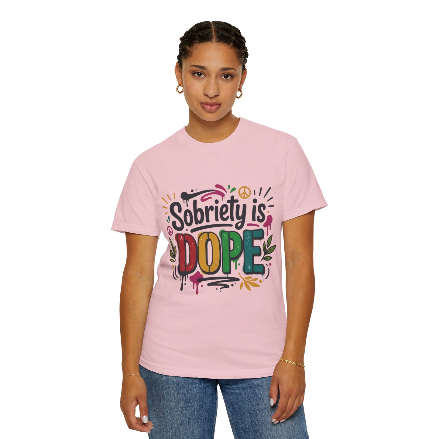 Sobriety Is Dope T-Shirt — Recovery Pride Graphic Tee
