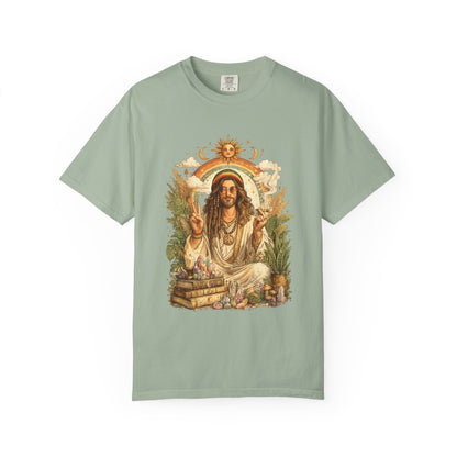 Spiritual Jesus Retro Graphic T-Shirt