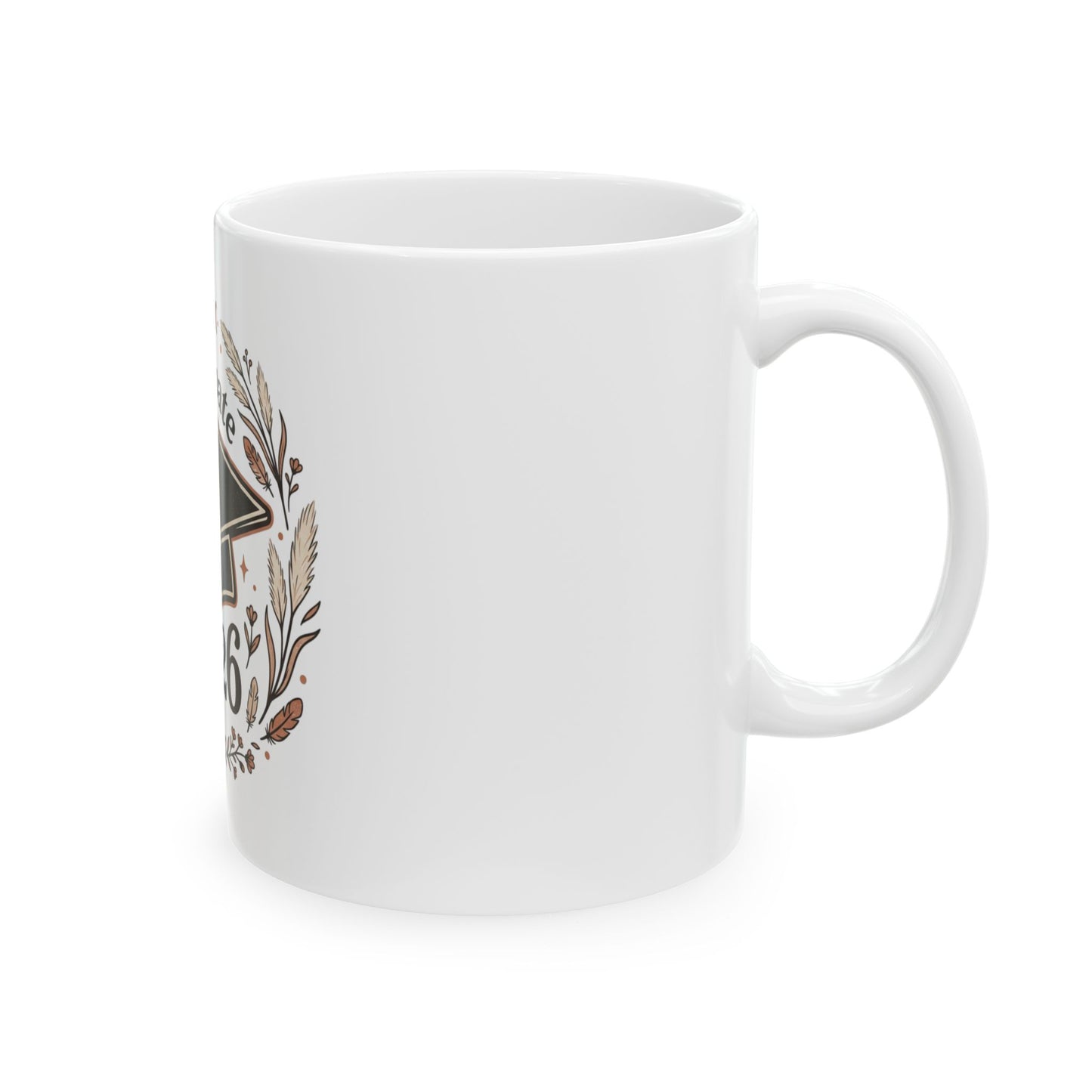 Graduate 2026 mortarboard mug | Ceramic Mug, 11oz or 15oz