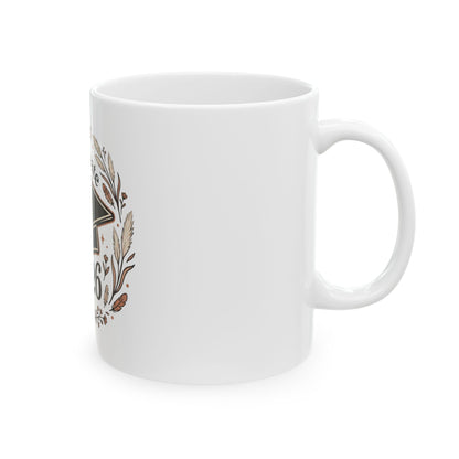 Graduate 2026 mortarboard mug | Ceramic Mug, 11oz or 15oz