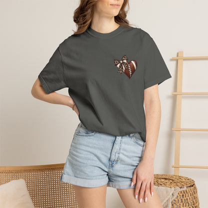 Game Day Leopard Heart T-Shirt