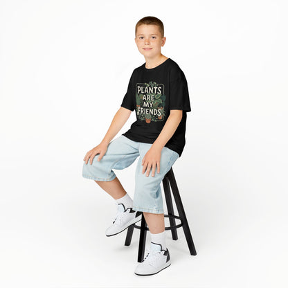 Kids 'Plants Are My Friends' Graphic Tee - Cute Plant Lover Shirt