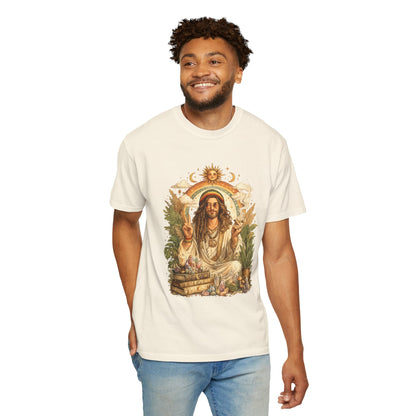 Spiritual Jesus Retro Graphic T-Shirt
