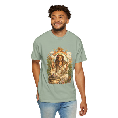 Spiritual Jesus Retro Graphic T-Shirt