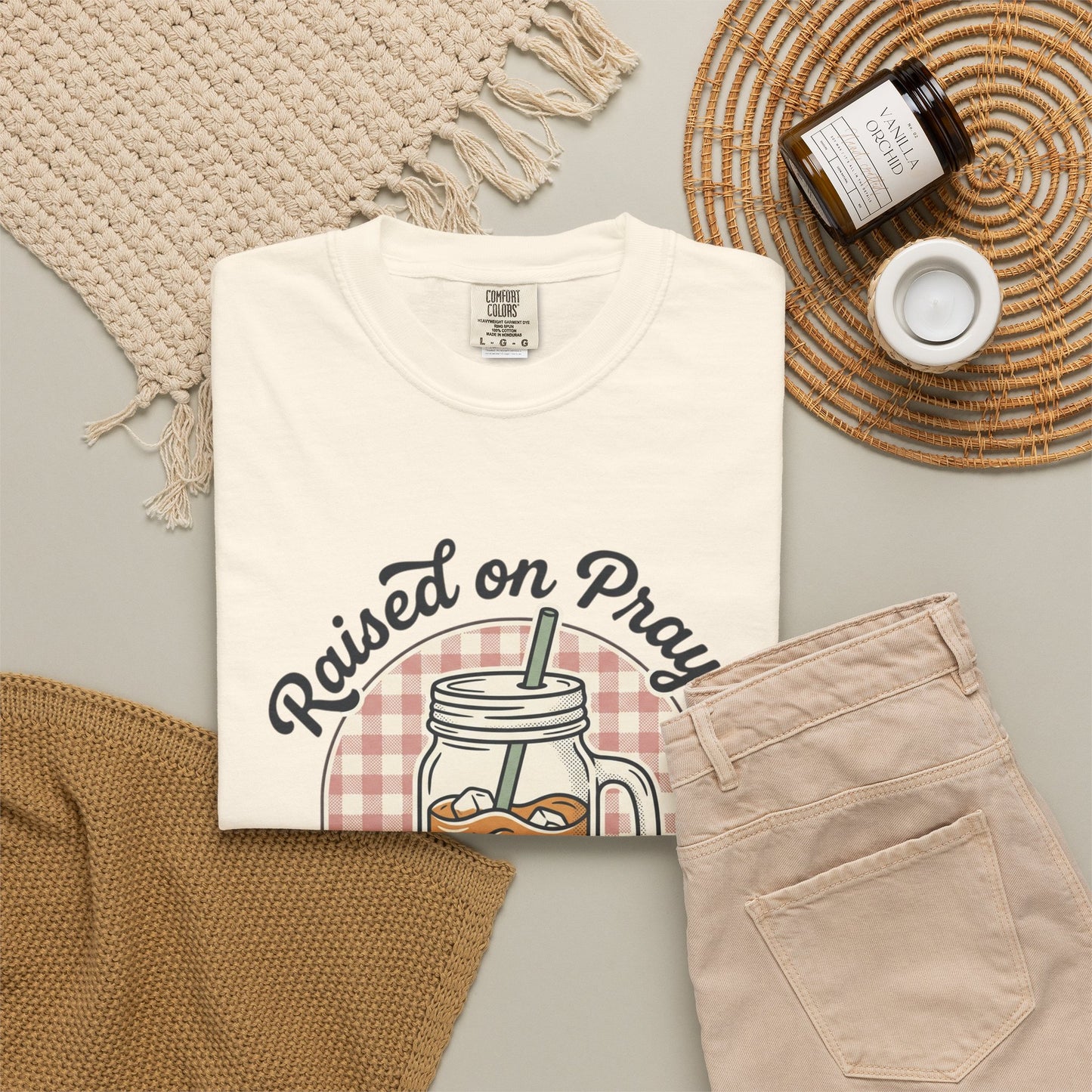 Raised on Prayer & Iced Tea T-Shirt