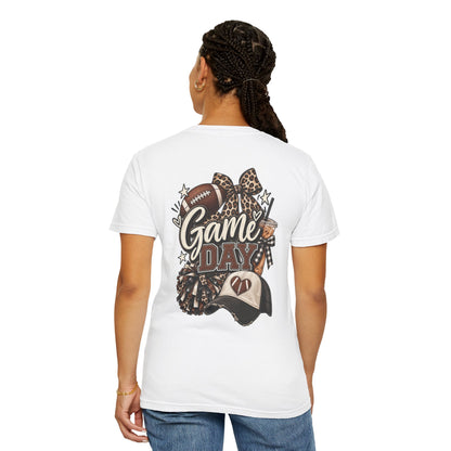 Game Day Leopard Heart T-Shirt