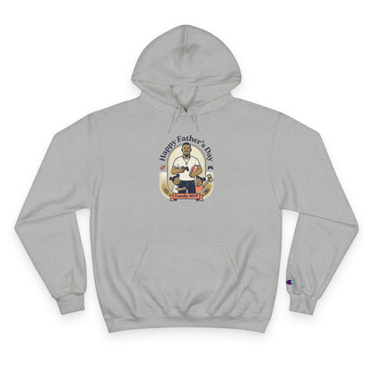 Father’s Day Champion Hoodie — “Happy Father’s Day” Retro Dad Graphic