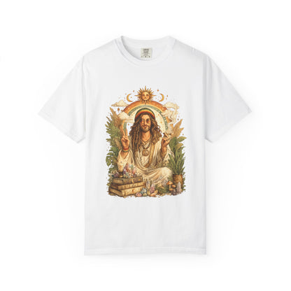 Spiritual Jesus Retro Graphic T-Shirt