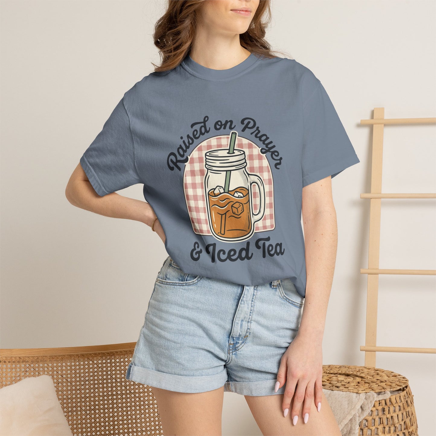 Raised on Prayer & Iced Tea T-Shirt