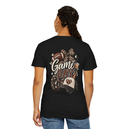 Game Day Leopard Heart T-Shirt