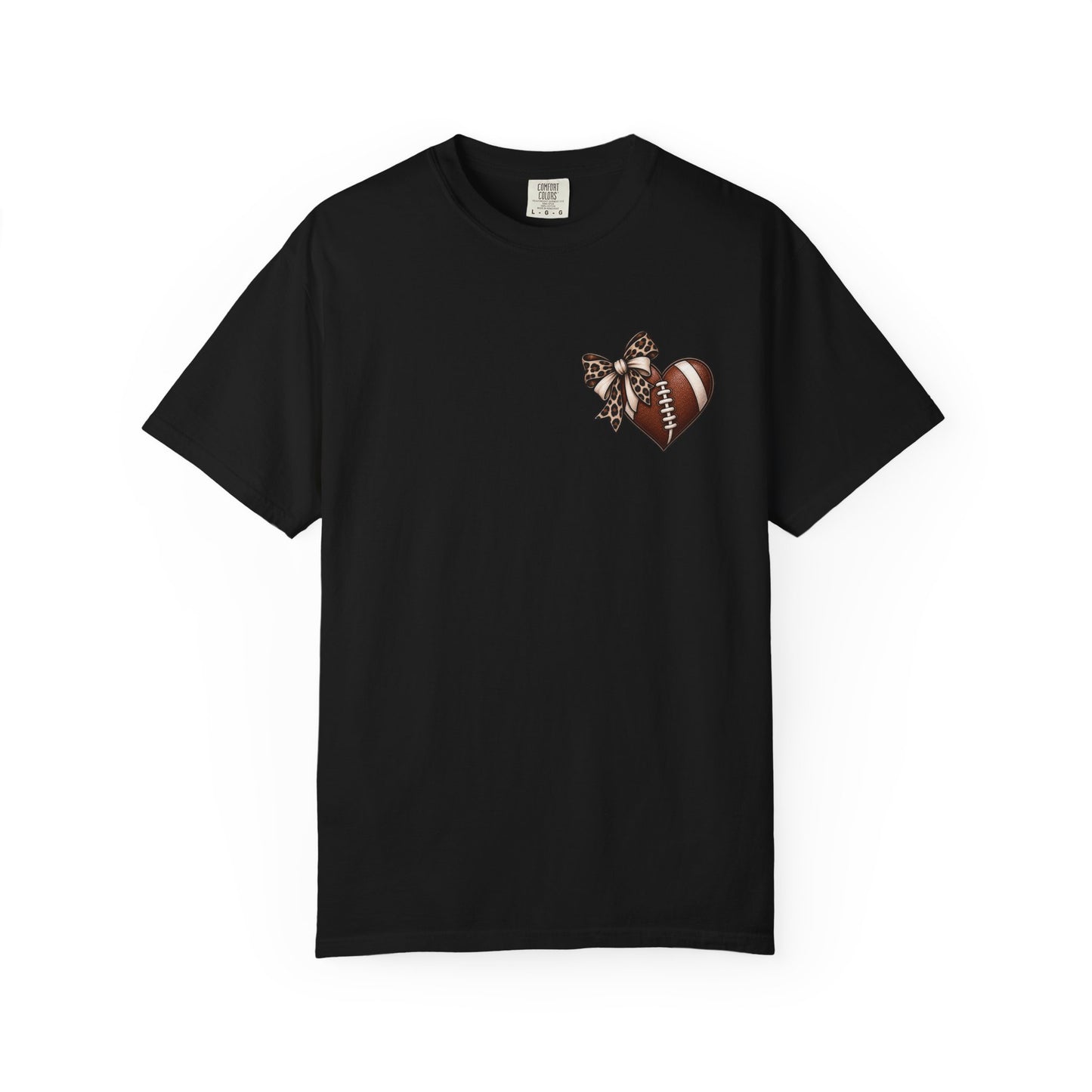 Game Day Leopard Heart T-Shirt