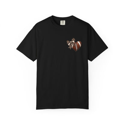 Game Day Leopard Heart T-Shirt