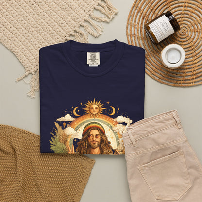 Spiritual Jesus Retro Graphic T-Shirt
