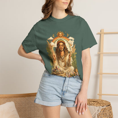 Spiritual Jesus Retro Graphic T-Shirt