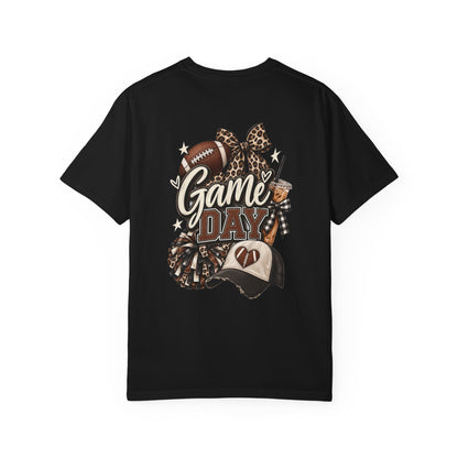 Game Day Leopard Heart T-Shirt