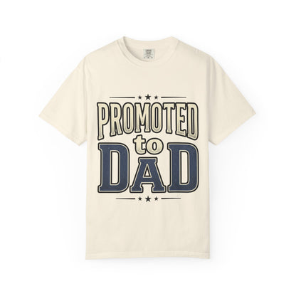 Promoted to Dad T-Shirt — New Dad Announcement Tee