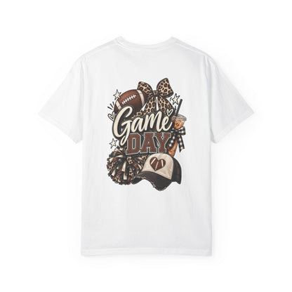 Game Day Leopard Heart T-Shirt