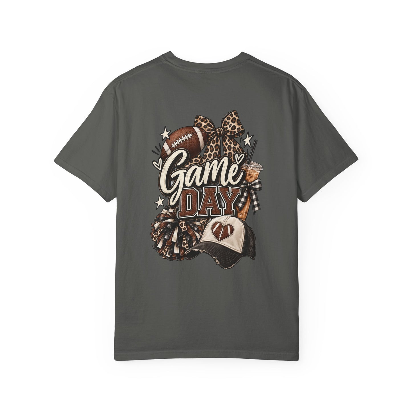 Game Day Leopard Heart T-Shirt