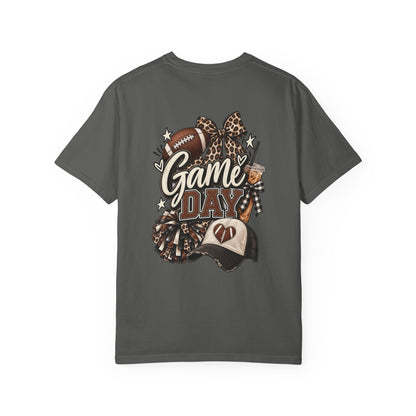 Game Day Leopard Heart T-Shirt