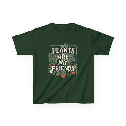 Kids 'Plants Are My Friends' Graphic Tee - Cute Plant Lover Shirt