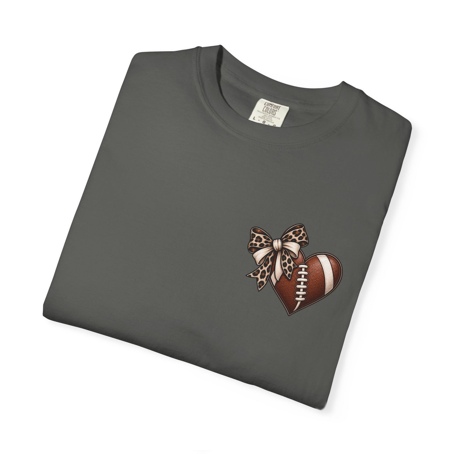Game Day Leopard Heart T-Shirt