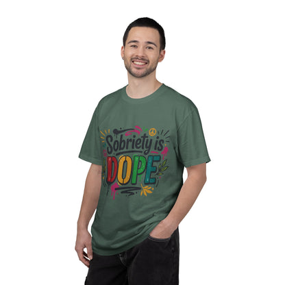 Sobriety Is Dope T-Shirt — Recovery Pride Graphic Tee