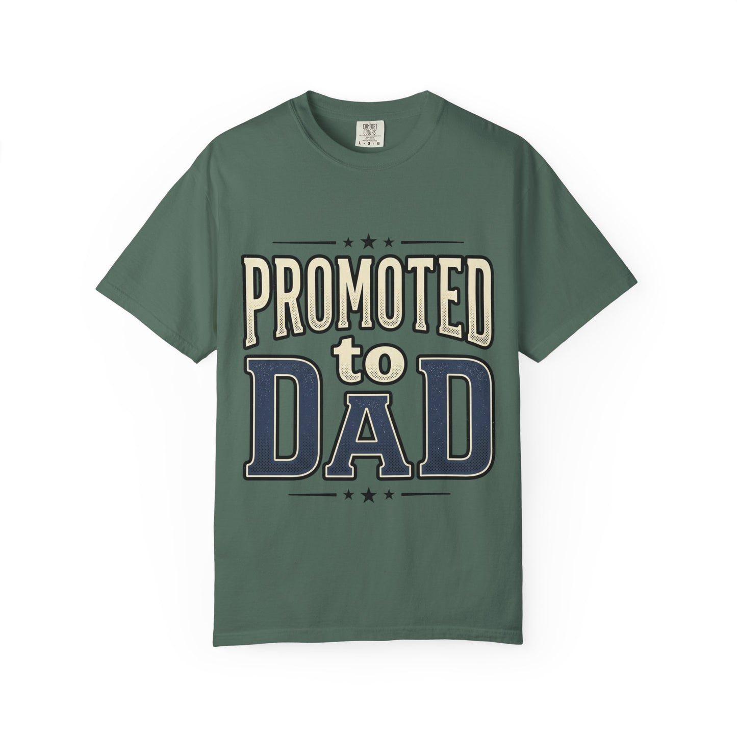 Promoted to Dad T-Shirt — New Dad Announcement Tee