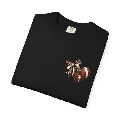 Game Day Leopard Heart T-Shirt