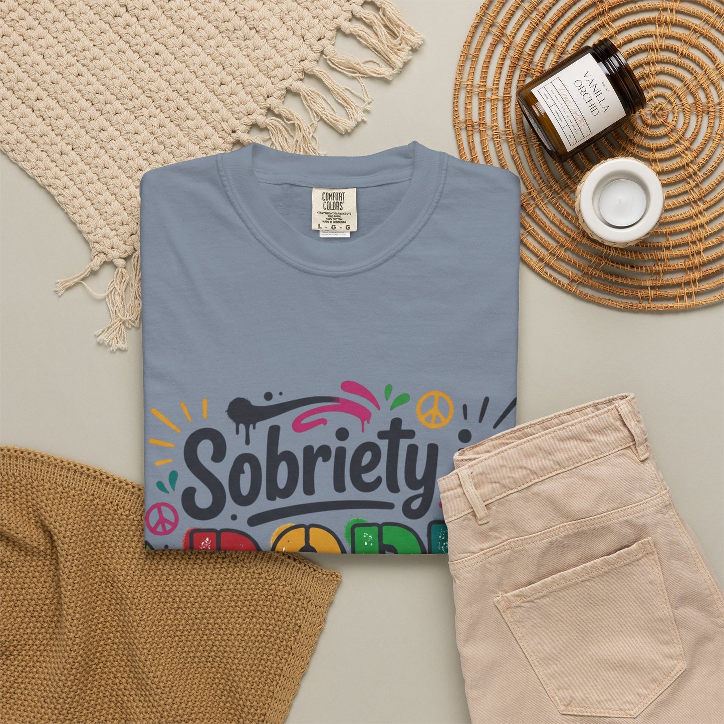Sobriety Is Dope T-Shirt — Recovery Pride Graphic Tee