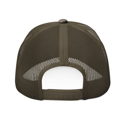 USA Babe Camouflage Trucker Hat – Embroidered Camo Mesh Cap