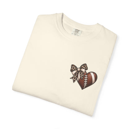 Game Day Leopard Heart T-Shirt