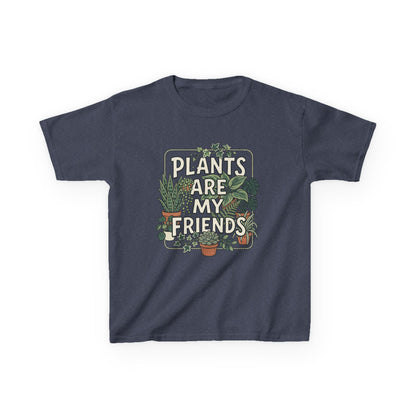 Kids 'Plants Are My Friends' Graphic Tee - Cute Plant Lover Shirt