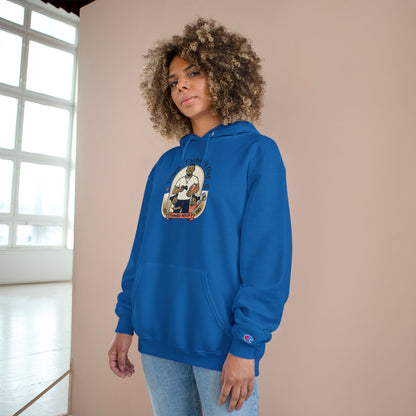Father’s Day Champion Hoodie — “Happy Father’s Day” Retro Dad Graphic