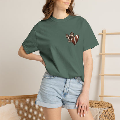 Game Day Leopard Heart T-Shirt