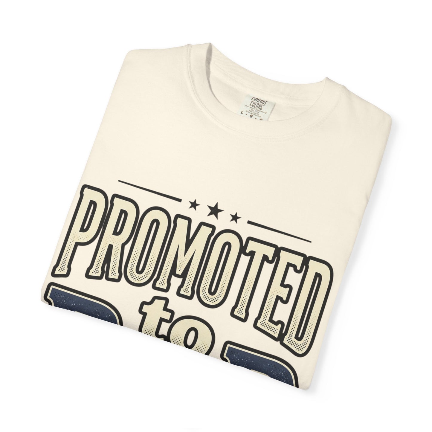 Promoted to Dad T-Shirt — New Dad Announcement Tee
