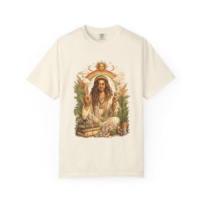Spiritual Jesus Retro Graphic T-Shirt