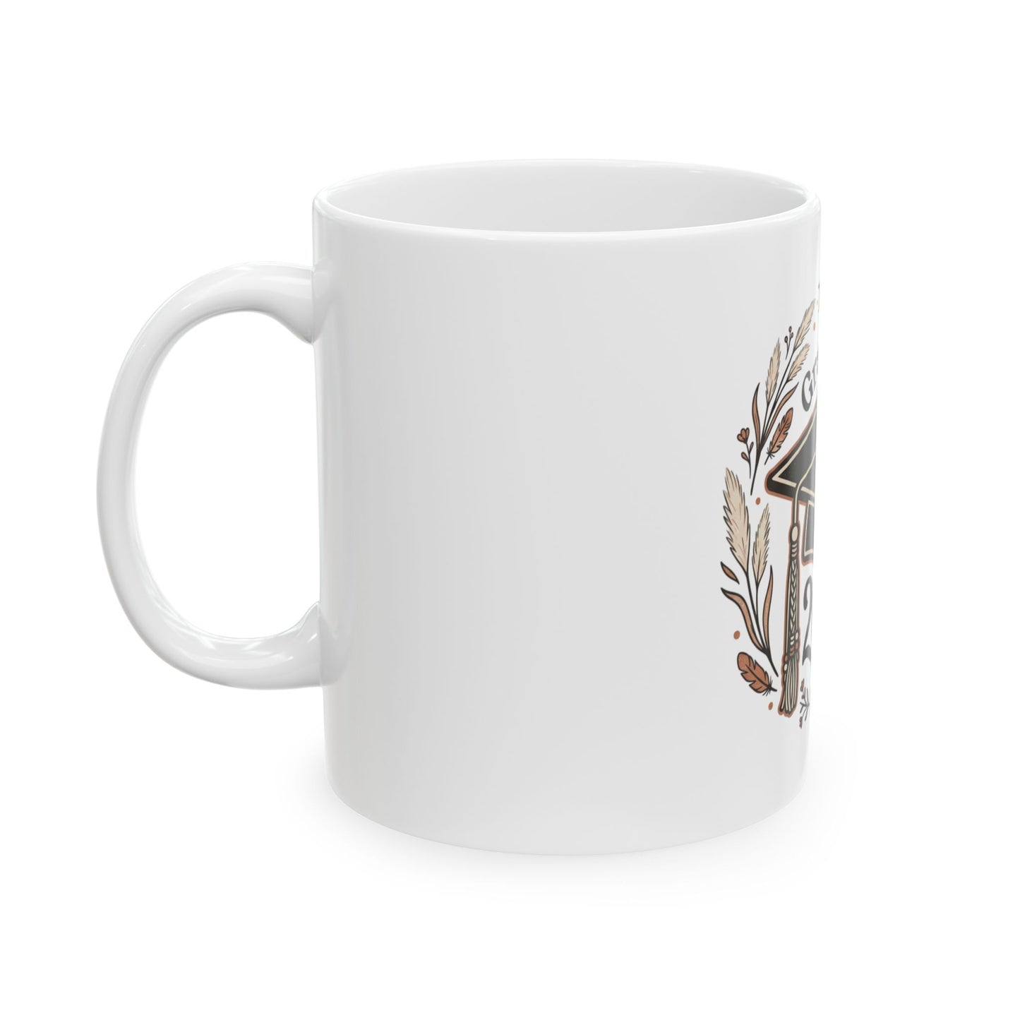 Graduate 2026 mortarboard mug | Ceramic Mug, 11oz or 15oz