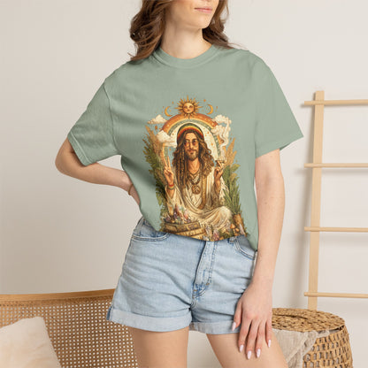 Spiritual Jesus Retro Graphic T-Shirt