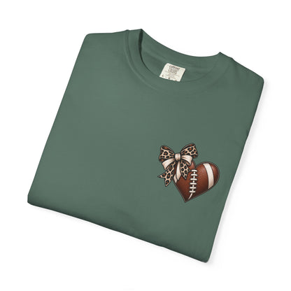 Game Day Leopard Heart T-Shirt