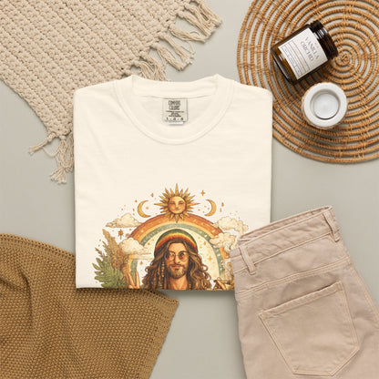 Spiritual Jesus Retro Graphic T-Shirt