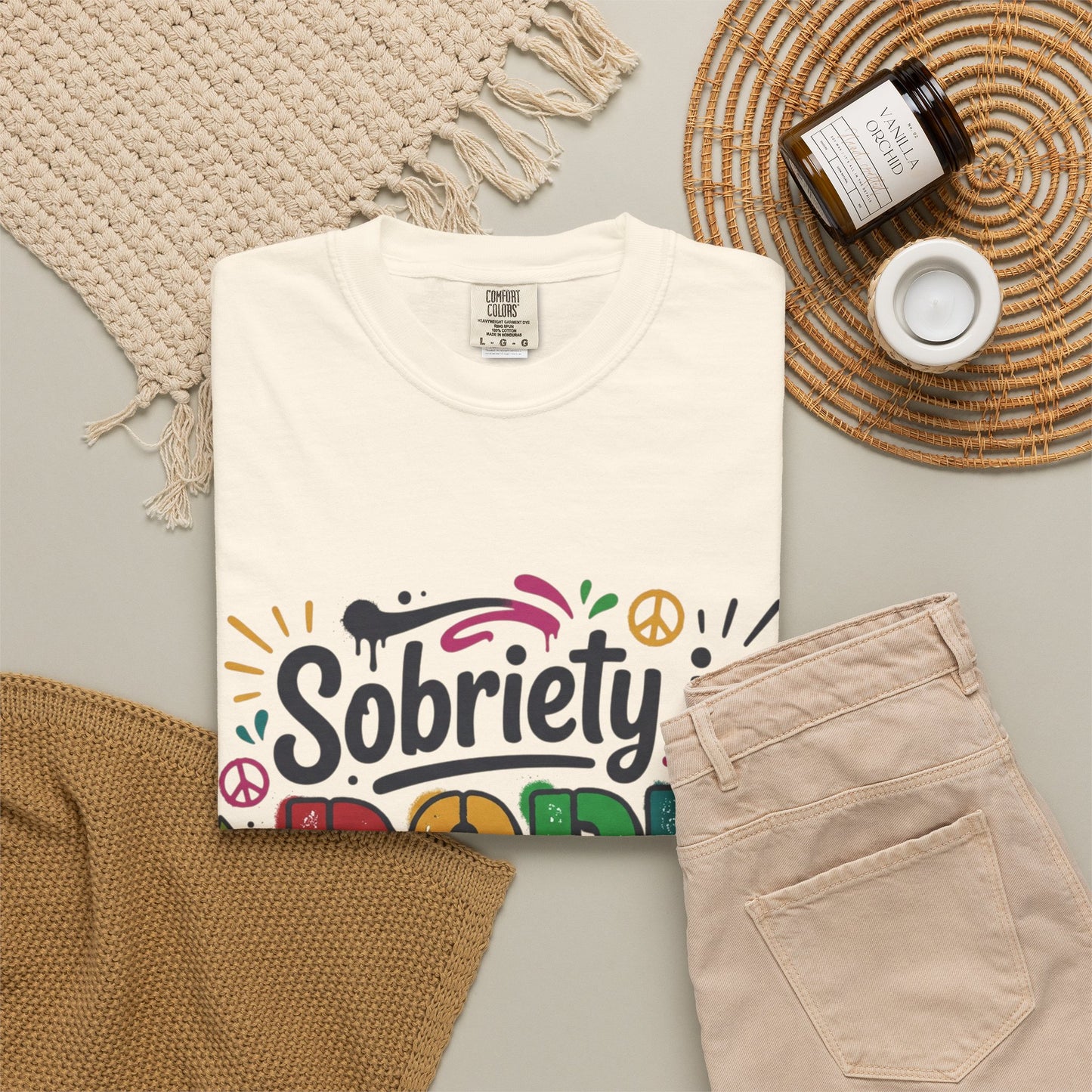 Sobriety Is Dope T-Shirt — Recovery Pride Graphic Tee